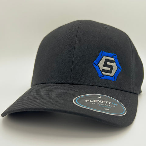BLACK FLEXFIT SPEC-RC HAT //EMBLEM